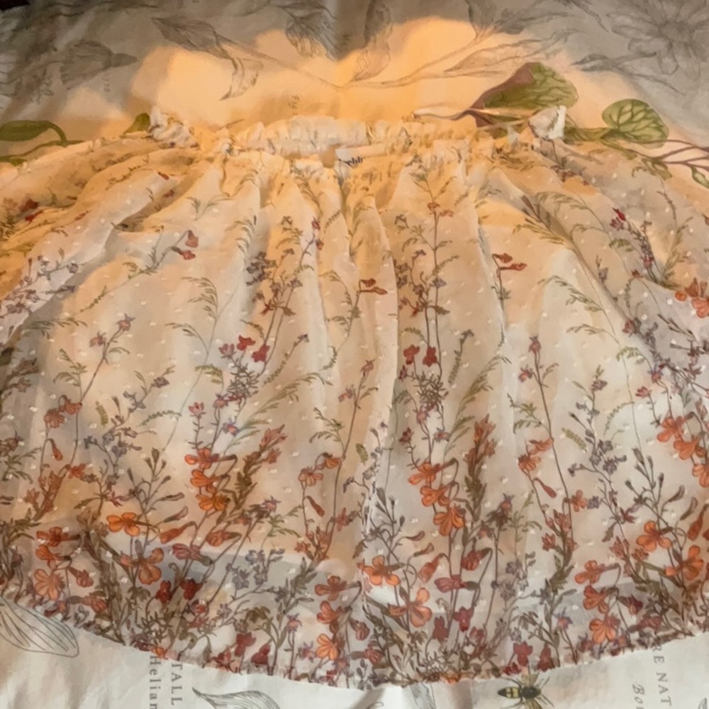 Stitch Fix off the shoulder boho floral blouse from Alice Blue size medium